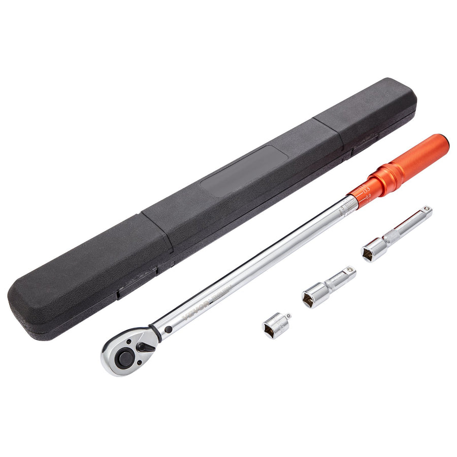 VEVOR Torque Wrench Adjustable Torque Wrench 1/2" Drive 20-250ft.lb/34-340n.m