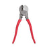 High Leverage Cable Cutter, 235 mm Compact, Forged Blades and PVC-Coated Handles, Heavy Duty Cable Cutting Pliers Tool for 4/0 AWG Aluminum, 2/0 AWG Soft Copper and 100-Pair 24AWG Comm Cable