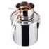 VEVOR Moonshine Still 5 Gal Water Alcohol Distiller Brewing Kit Stainless Steel