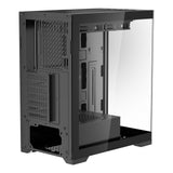 PC Gaming Case Mid-Tower Computer Case with 2 Fans for ATX Motherboard