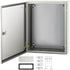 NEMA Steel Enclosure, 50 x 40 x 15 cm NEMA 4X Steel Electrical Box, IP66 Waterproof & Dustproof, Outdoor/Indoor Electrical Junction Box, with Mounting Plate