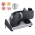 Meat Slicer 180W 190 mm Electric Deli Food Slicer for Meat Bread Cheese