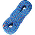 VEVOR 10.2mm Dynamic Climbing Rope, 50M(164ft) Outdoor Rock Climbing Rope 25KN Breaking Tension, Stretchable Fiber Rope with Steel Snap Hooks for Escape, Rappelling, Fire Rescue, Blue