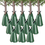 Tree Watering Bag, 12 Packs 20 Gallons Watering Bags for New Trees, 5-9 Hours Slow Release Refillable Tree Drip Irrigation Bags with Zipper, Durable Tree Watering System for Deep Root Targeting