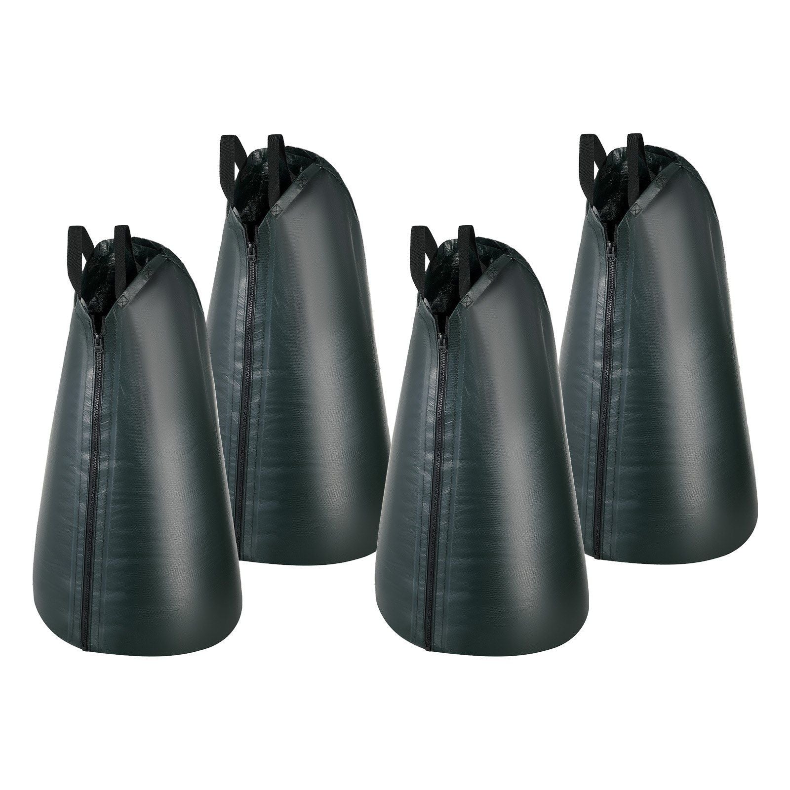 75.7 L Tree Watering Bags, 4 Pack 3-4 Hours Slow Release Gator Bags for Trees, Heavy Duty PE Tree Drip Irrigation Bag with Zipper, Durable & Reusable Deep Root Shrub Watering Bag