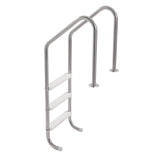 Stainless Steel Pool Ladder 3-Step & 2 Handrails for 1219.2-1371.6 mm Pool