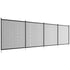 Pool Fence, 4 x 12 FT Pool Fences for Inground Pools, Removable Child Safety Pool Fencing, Easy DIY Installation Swimming Pool Fence, 340gms Teslin PVC Pool Fence Mesh Protects Kids and Pets