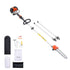 Gas Pole Saw, 25CC 2 Stroke Gas Powered Pole Saws with 30.5 cm Cutting Bar, Cordless Tree Trimmer with 650ml Fuel Tank, 2.12 to 3.62 m Extendable, Powerful Chainsaw for Tree Trimming Pruning