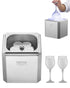 Glass Froster Chiller, CO2 Beer Glass Froster, 8-10 Seconds/Cup with LED Light, Instant Glass Chiller for Wine, Cocktail, Champagne, Mixed Drinks, Juice, Ideal for Bar, Restaurant, Home Kitchen