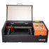 45W CO2 Laser Engraver, 300 x 200 mm, Desktop CO2 Laser Engraver Cutter Machine with Rotary Axis, Air Assist, Engraving Machine Compatible with LightBurn CorelDRAW GRBL, for Wood Acrylic Glass