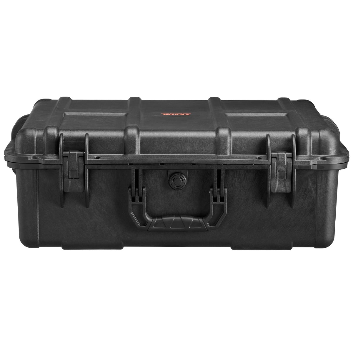 Weatherproof Hard Case, Heavy Duty Protective Dry Box Case with Pre-cut Foam, and Retractable Pull Handles for Travel, Hunting, Military, Tactical, IP67 Waterproof Case for Cameras (56.1x37x26)
