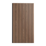 Wood Slat Acoustic Panels 23.6 x 47.2 inch for Modern Wall Decor Walnut