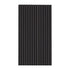 Wood Slat Acoustic Panels 23.6 x 47.2 inch for Modern Wall Decor Black Oak