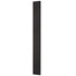 Wood Slat Acoustic Panels, 7.9 x 94.5 inch, MDF Accent Wooden Wall Panels for Modern Interior Wall Decor, Faux Wood Wall Board Panels for Noise Reduction, Black Oak