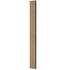 Wood Slat Acoustic Panels, 7.9 x 94.5 inch, MDF Accent Wooden Wall Panels for Modern Interior Wall Decor, Faux Wood Wall Board Panels for Noise Reduction, Light Oak