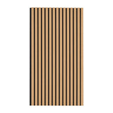 Wood Slat Acoustic Panels 23.6 x 47.2 inch for Modern Wall Decor Light Oak