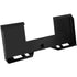 Universal Skid Steer Mount Plate 6.35mmThick Skid Steer Plate Attachment1360.78kgWeight Capacity Quick Attach Mount Plate Steel Adapter Loader Easy to Weld or Bolt to Different Accessories Black