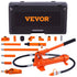 VEVOR 4 Ton Porta Power Kit, Portable Hydraulic Jack with 3.9 ft/1.2 m Oil Hose, Auto Body Frame Repair Kit with Storage Case for Car Repair, Truck, Farm (8800 LBS)