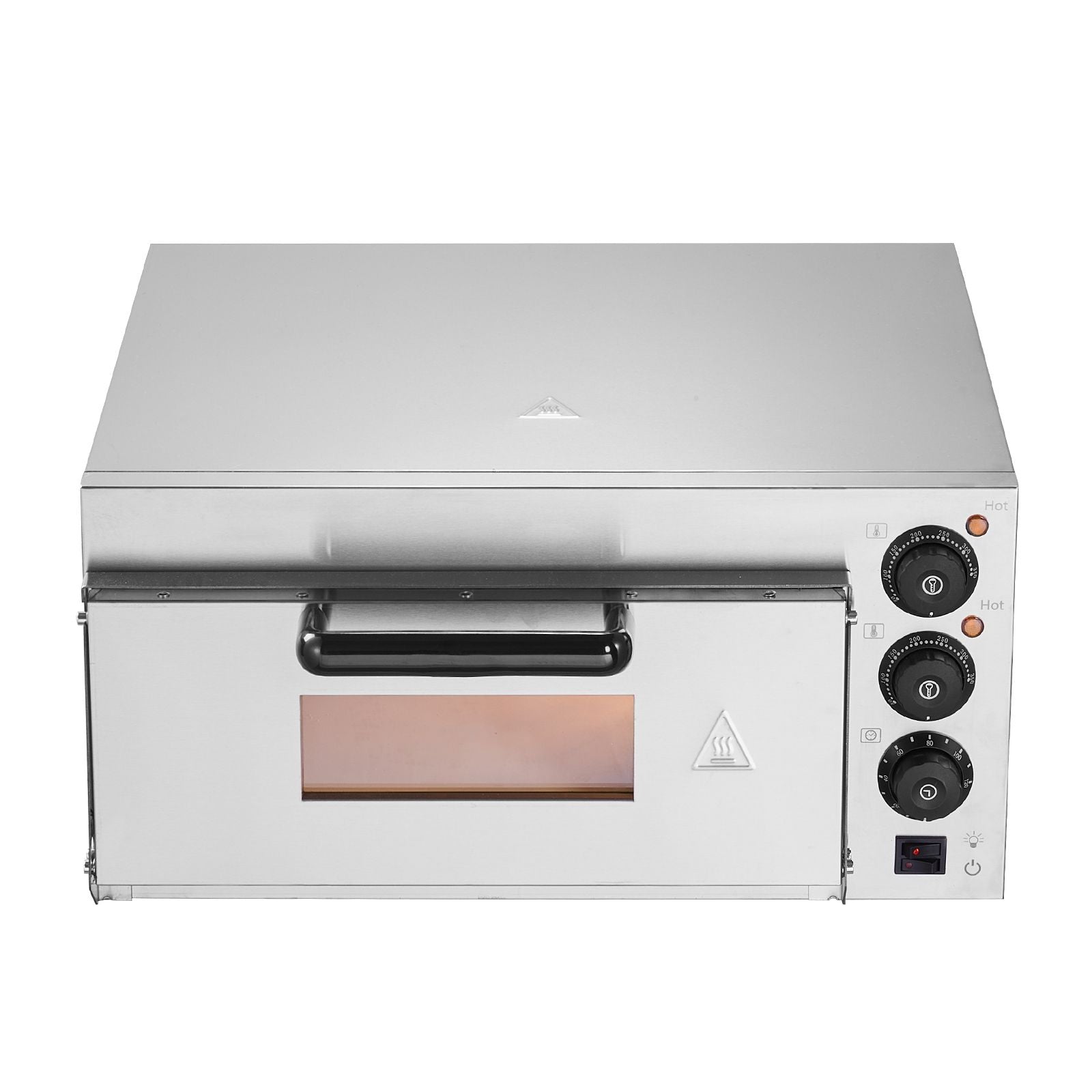 Commercial Countertop Pizza Oven Electric Pizza Oven for 16" Pizza Indoor