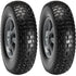 Solid PU Run-Flat Tire Wheel, 254 mm, 2-Pack, 81.6 kg Dynamic Load, 99.8 kg Static Load, Flat Free Tubeless Tires and Wheels for Hand Truck, Utility Cart, Dollies, Garden Trailers, Various Carts