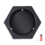 RV Leveling Pads, 4-Pack Rubber Trailer Jack Pads, Each with 5000 lbs Capacity, Jack Stabilizer Padding with Large Surface Area, Ideal for 10" Round Feet, 5th Wheels Class A/C Motorhomes Camper
