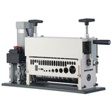 Electric Wire Stripper Machine, 1.5-40 mm, 11 Channel Automatic Copper Cable Stripper, 370W Wire Stripper Tool with Manual Hand Crank Mode, Emergency Stop Button, for Scrap Copper Recycling