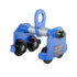 Manual Trolley, 2 Ton Load Capacity, Push Beam Trolley with Dual Wheels, Adjustable for I-Beam Flange Width 63.5 mm to 177.8 mm, Heavy Duty Alloy Steel Garage Hoist for Straight Curved I Beam