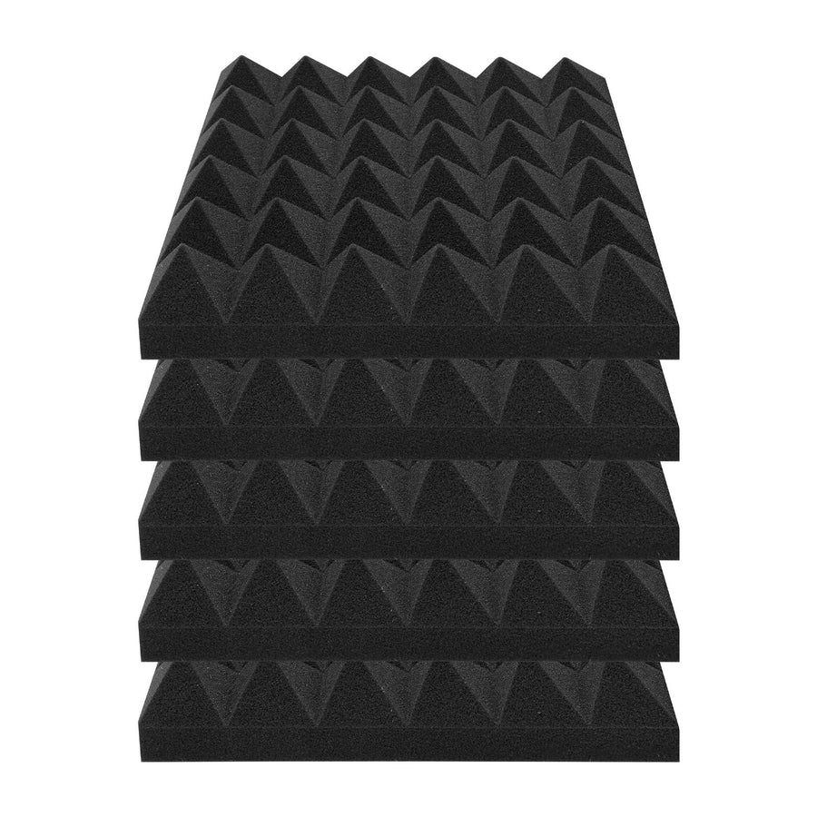 Acoustic Foam Panels 24 Pack 12 x 12 x 2 in for Studio Wall and Ceiling