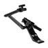 Lawn Mower Blade Sharpener, 15° - 45° Adjustable Lawnmower Blade Sharpening Tool with 4 Adapter Pins, Ball Bearing Design & 25mm Enlarged Handle, Compatible with Most Angle Grinders