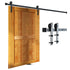 8FT Sliding Barn Door Hardware Closet Track Kit for Single Door I Hanger