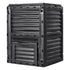 Garden Compost Bin 300 L, BPA Free Composter, Large Capacity Outdoor Composting Bin with Top Lid and Bottom Door, Easy Assembling, Lightweight, Fast Creation of Fertile Soil
