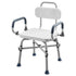 Swivel Shower Chair with Arms and Back, 227 kg Load Heavy Duty Bench Seat for Inside Shower Stall and Bathtub, Height Adjustable Bathroom Bath Tub Seat for Adults, Seniors, Elderly and Disabled