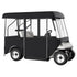 Golf Cart Enclosure, Polyester Driving Enclosure, Club Car Covers Universal Fits for 2+2 Passenger Golf Carts, Sunproof and Dustproof Outdoor Cart Cover