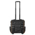 Rolling Tool Bag, 110 lbs Load Capacity, 25 Pockets Heavy Duty Roller Tool Bag on Wheels, Adjustable Telescoping Handle & Stable Base, Toolbag Organizers with Wheels for Construction, Mechanic