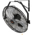VEVOR Industrial Wall Mount Fan Waterproof Metal Fan 17.6&