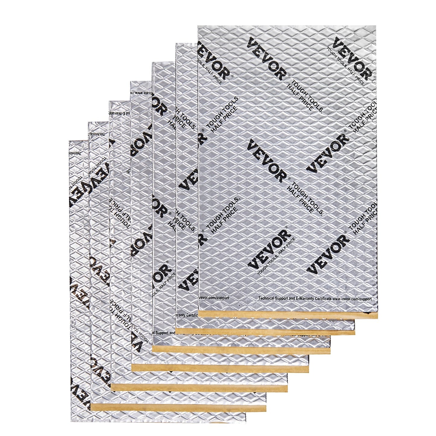 Car Sound Deadening Mat, 80 mil 3.3sq.m Car Sound Dampening Material, Butyl Automotive Sound Deadener, Noise Insulation and Vibration Dampening Material for Car