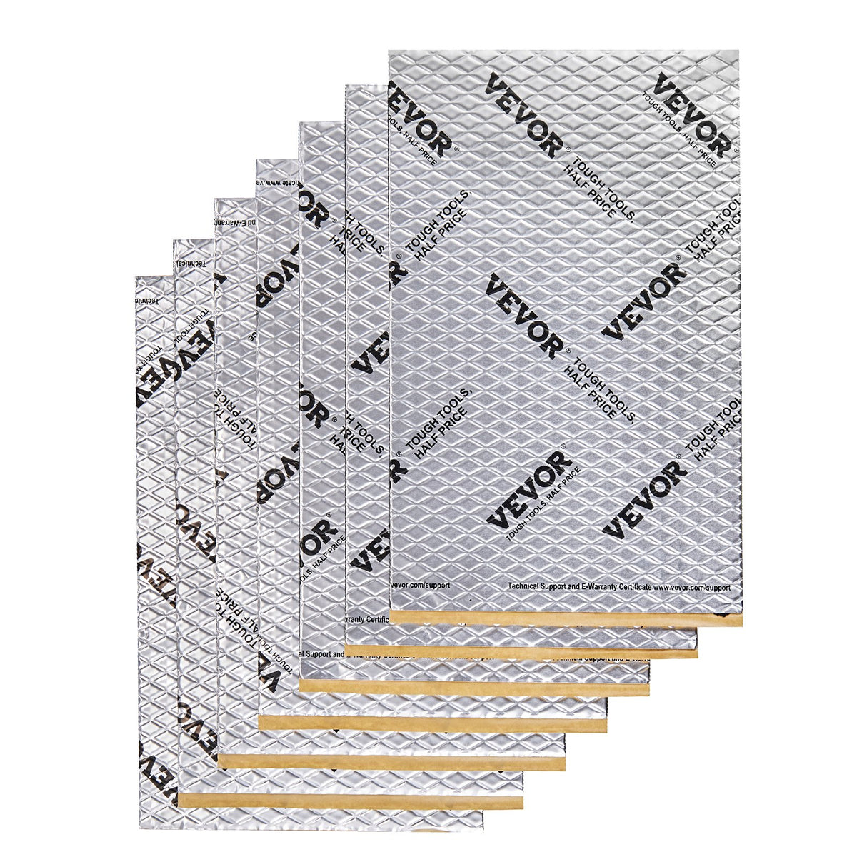 Car Sound Deadening Mat, 80 mil 3.3sq.m Car Sound Dampening Material, Butyl Automotive Sound Deadener, Noise Insulation and Vibration Dampening Material for Car