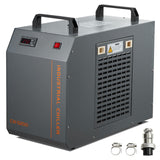 Industrial Water Chiller, CW-5200, Industrial Water Cooler Cooling System with Built-in Compressor 7L Water Tank Capacity 13 L/min Max Flow Rate, for CO2 Laser Engraving Machine Cooling Machine