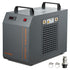 Industrial Water Chiller, CW-5200, Industrial Water Cooler Cooling System with Built-in Compressor 7L Water Tank Capacity 13 L/min Max Flow Rate, for CO2 Laser Engraving Machine Cooling Machine