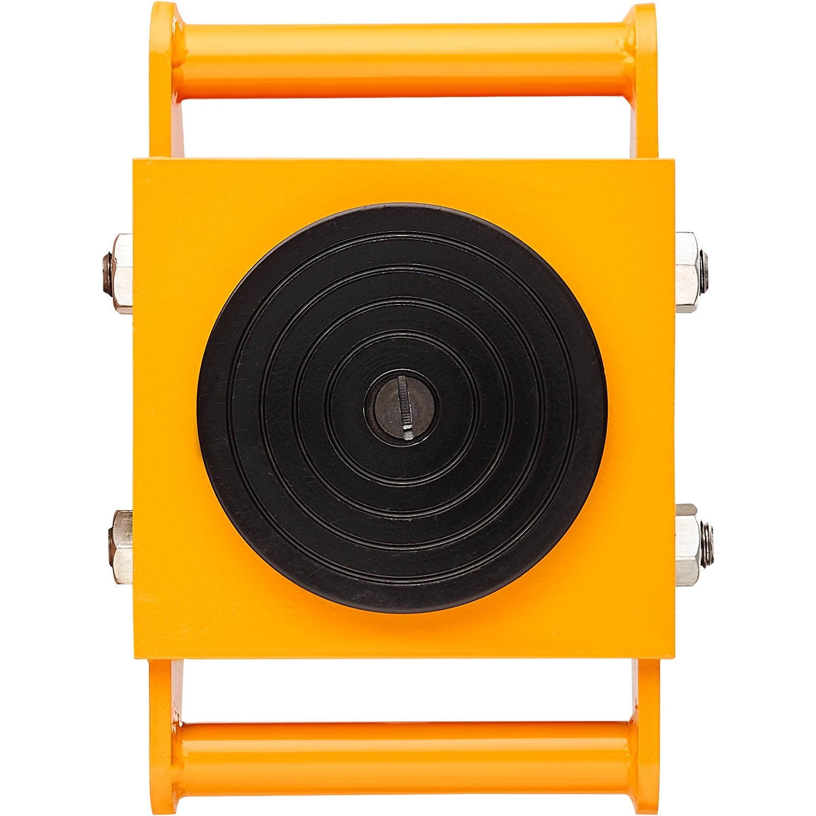 4PCS Machinery Skate Dolly, 17637LBS/8T Industrial Machinery Mover, Heavy Duty Carbon Steel Machinery Moving Skate with 4 PU Wheels and 360Â° Rotation Non-Slip Cap for Warehouse Workshop Factory