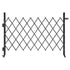 Single Folding Security Gate, Lockable Scissor Gate with 360 degree Swivel Casters, Outdoor Barricade Steel Retractable Gates, for Entry Security, Garage, Warehouse & Pool, 1700 x 1310 mm (W x H)