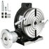 Rotary Table 8Inch Horizontal Vertical HV8 Precision 3MT Milling Drilling Machine Vernier Reading Milling Drilling Boring