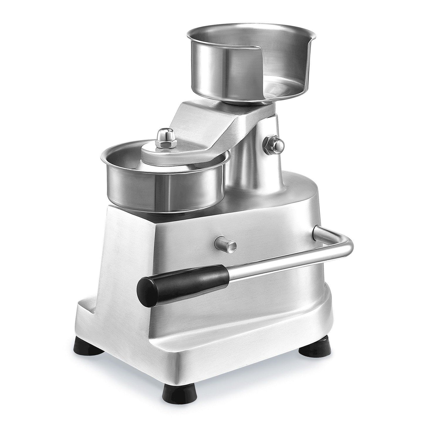 Commercial Burger Patty Maker, 100mm Hamburger Beef Patty Maker, Heavy Duty Food-Grade Stainless Steel Bowl Burger Press Machine, Kitchen Meat Forming Processor with 1000 Pcs Patty Papers