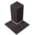 Interlocking Deck Tiles, 36 Pack,11.6"x11.6" 36 sq. ft Plastic Waterproof Outdoor Flooring All Weather Use, Patio Floor Decking Covering Tiles for Porch Poolside Balcony Backyard, Dark Brown
