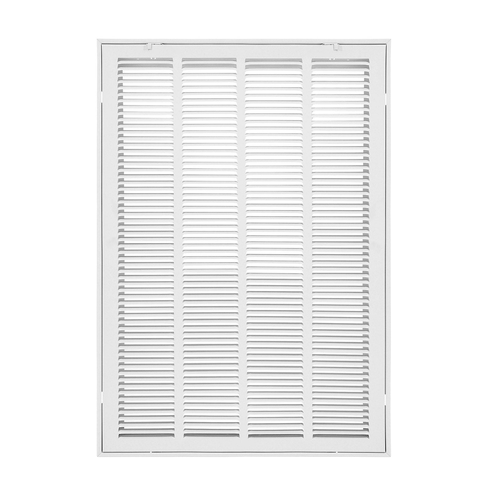 Return Air Filter Grille, Fits W50.5 x H75.5 cm Duct Opening, Filter Not Included, Return Air Vent Cover for Wall, Powder-Coated Steel Return Air Grill Detachable Face/Door for 1 inch Filters