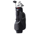 Golf Cart Bag with 14 Way Organizer Divider Top, 35” 11 Pockets Premium Cart Bag with Stand, Durable Golf Bags with Handles & Dust Cover & Detachable Dual Strap for Men & Women, Black White