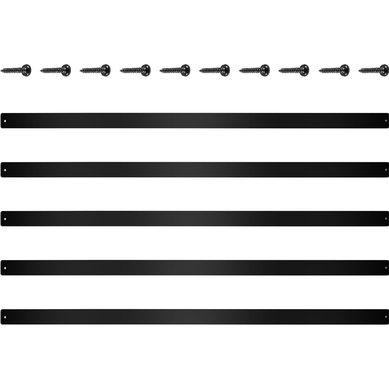 Deck Balusters, 16 Pack Metal Deck Spindles, 29.5\"x1\" Staircase Baluster with Screws, Aluminum Alloy Deck Railing for Wood and Composite Deck, Stylish Baluster for Outdoor Stair Deck Porch