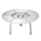 Fire Pit Heat Deflector for Solo Stove Ranger, 508 mm Round for Wood Burning Fire Pit, 304 Stainless Steel Heat Diffuser, Detachable Burner Cover Camping Accessories