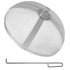 Fire Pit Spark Screen Round 27", Reinforced Heavy Duty Steel Metal Cover, Outdoor Firepit Lid, Easy-Opening Top Screen Covers Round with Ring Handle for Outdoor Patio Fire Pits Backyard