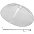 Fire Pit Spark Screen Round 30", Reinforced Heavy Duty Steel Metal Cover, Outdoor Firepit Lid, Easy-Opening Top Screen Covers Round with Ring Handle for Outdoor Patio Fire Pits Backyard